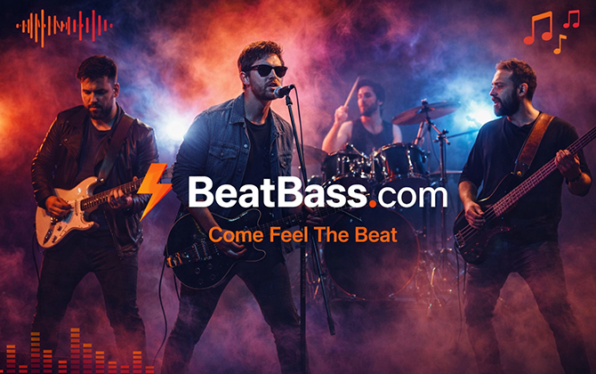 BeatBass – Music Band Website Development with Music Player